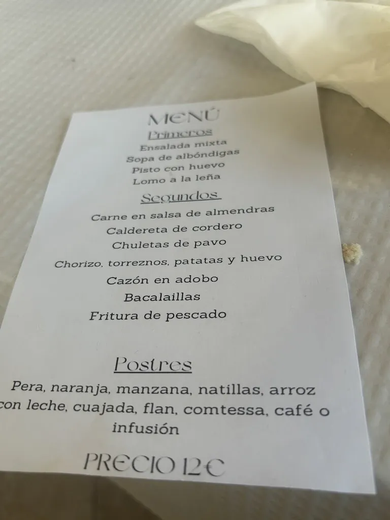 Menu_Bar El Titi_Montefrío_image_2