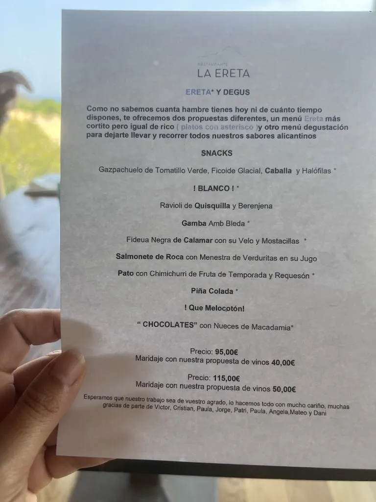 Menu_Restaurant La Ereta_Alicante/Alacant_image_3