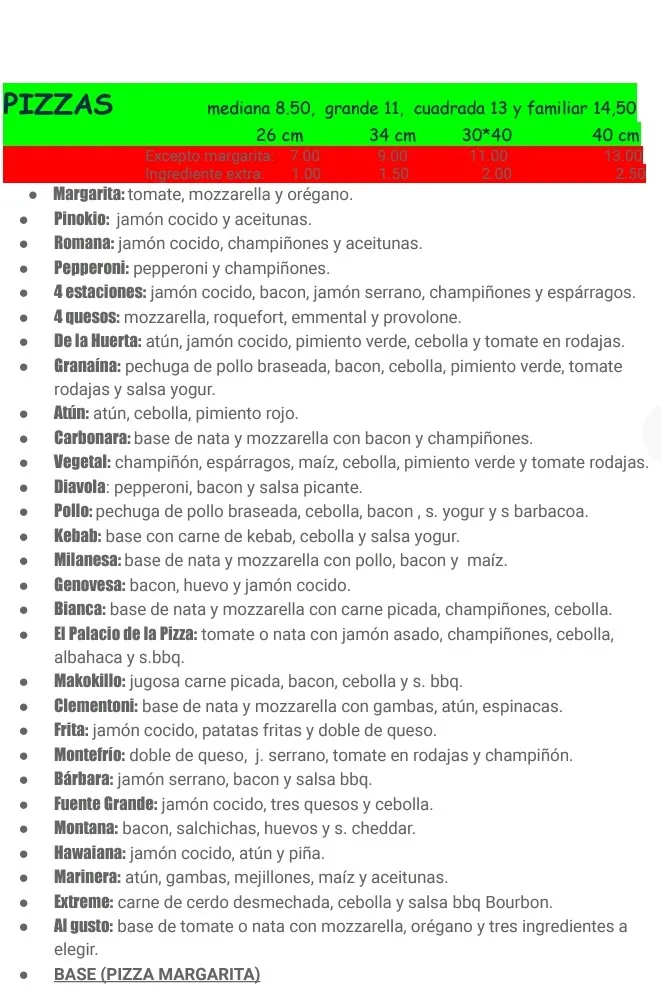 Menu_Pizzería El Palacio de la Pizza_Montefrío_image_3