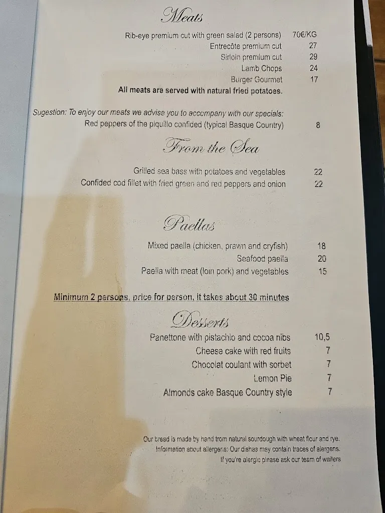 Menu_Bodeguita 1999_Alicante/Alacant_image_2