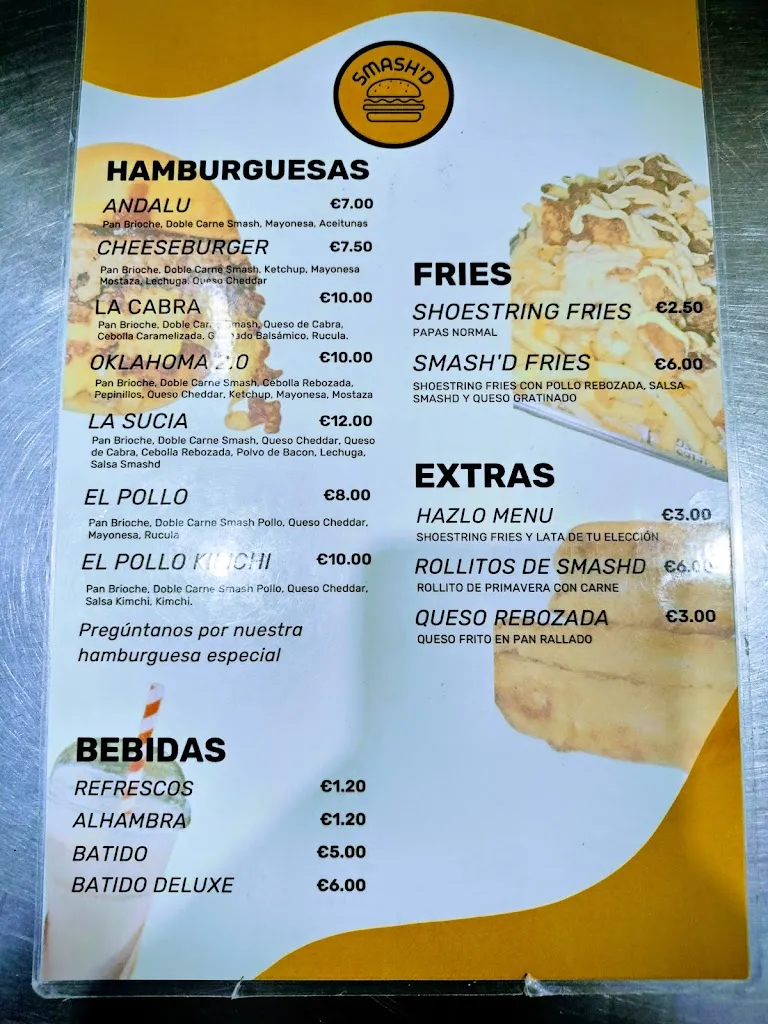 Menu_SMASH'D MOTRIL_Motril_image_3