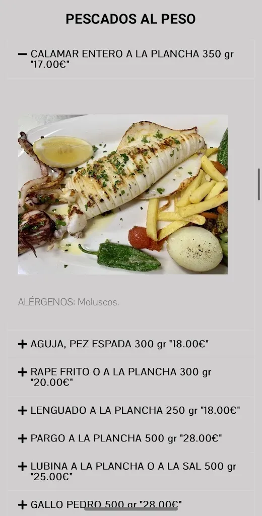 Menu_Restaurante Juan Garcia_Motril_immagine_1