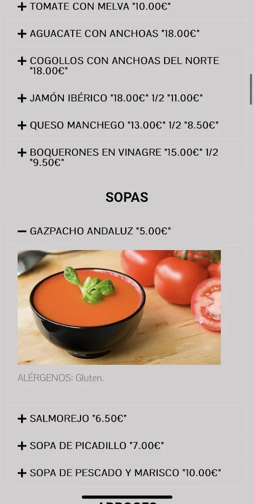 Menu_Restaurante Juan Garcia_Motril_immagine_2