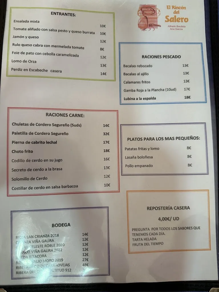 Menu_Restaurante el Rincón del Salero_Orce_image_1