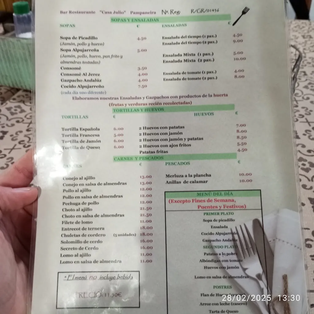 Menu_Casa Julio | Pampaneira_Pampaneira_image_3