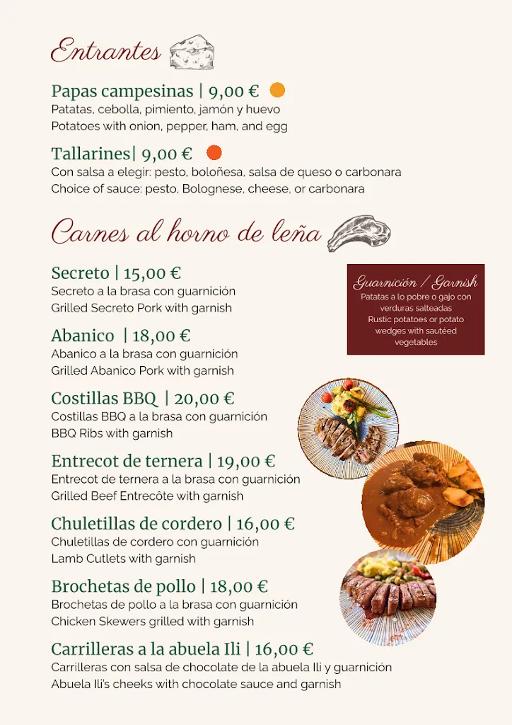 Menu_La Chistera Gastro Bar, Restaurante en Pampaneira_Pampaneira_image_1
