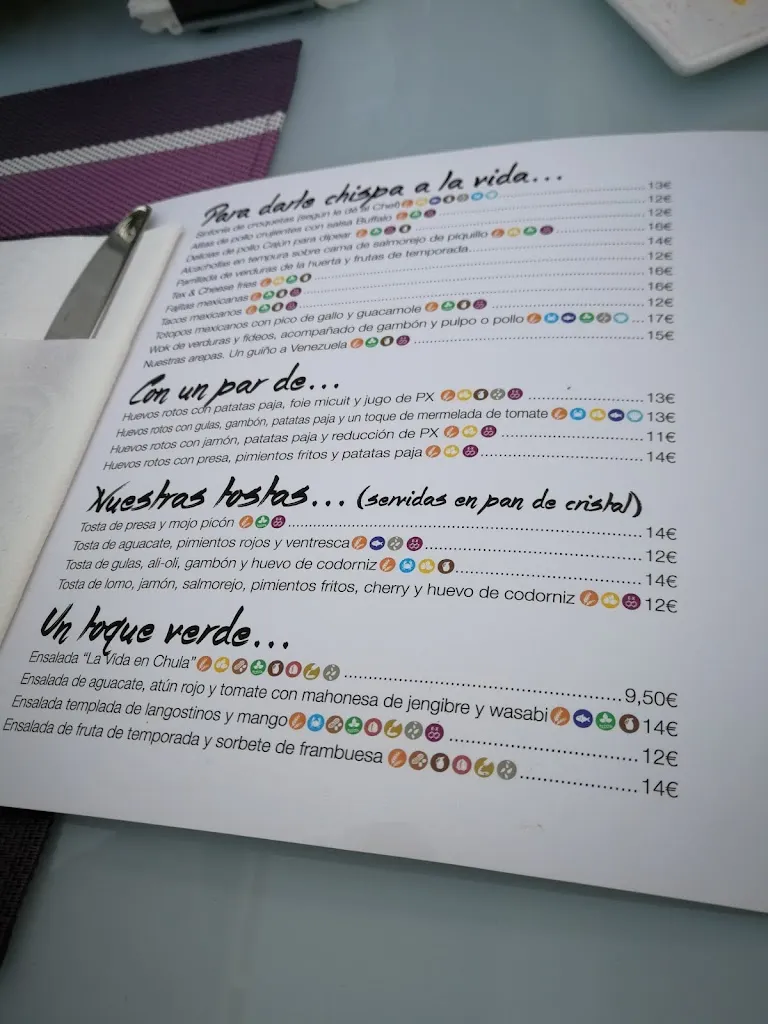 Menu_La Vida es Chula_Otura_image_4