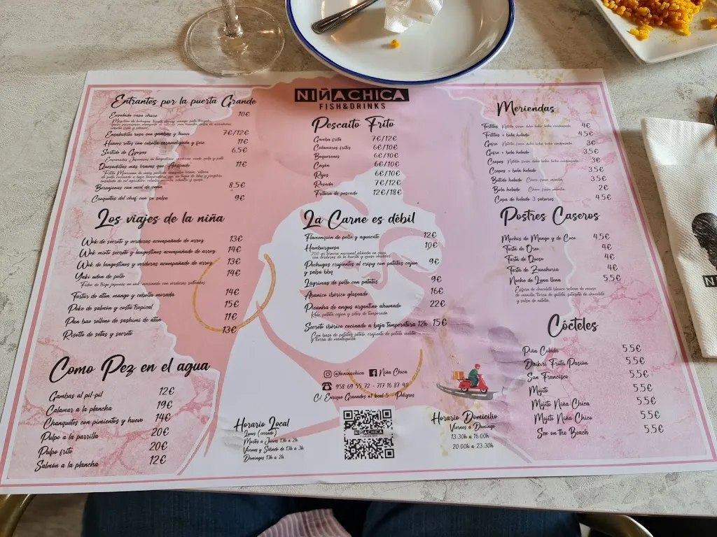 Menu_Restaurante Niña Chica Fish&Drinks_Peligros_image_3