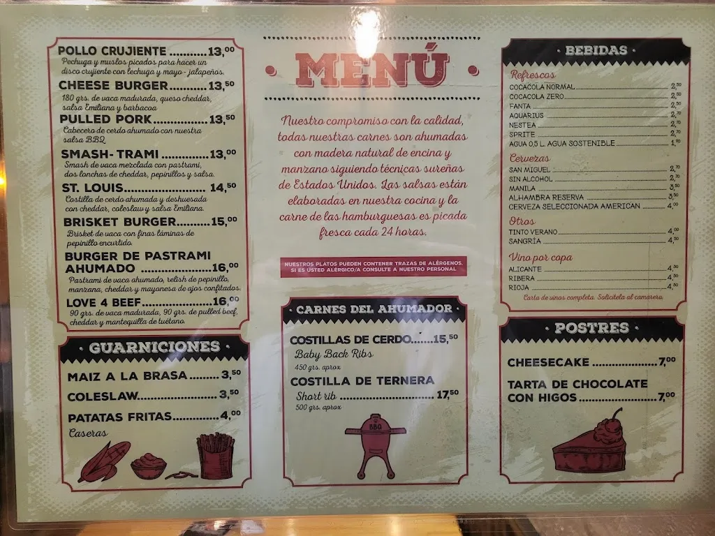 Menu_American Humo y Fuego_Alicante/Alacant_image_2