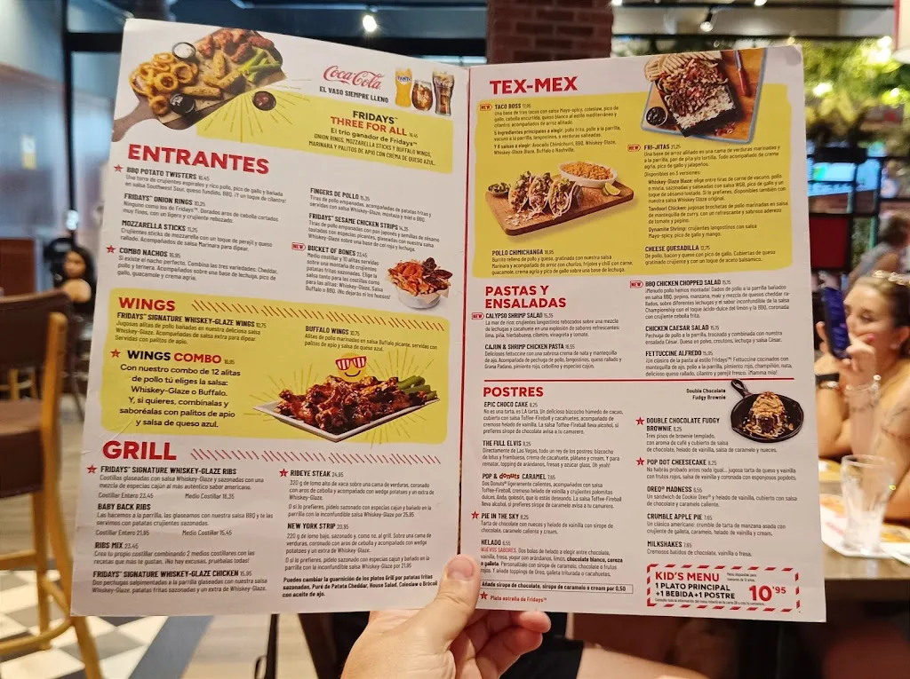 Menu_TGI Fridays_Peligros_image_1