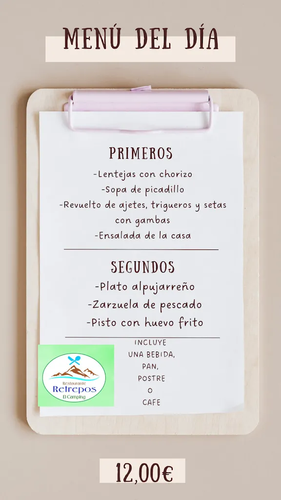 Menu_Camping Órgiva. El Retrepos Restaurante_Órgiva_immagine_3