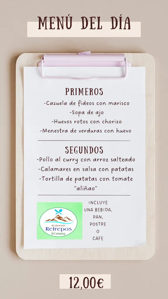 Menu_Camping Órgiva. El Retrepos Restaurante_Órgiva_immagine_4