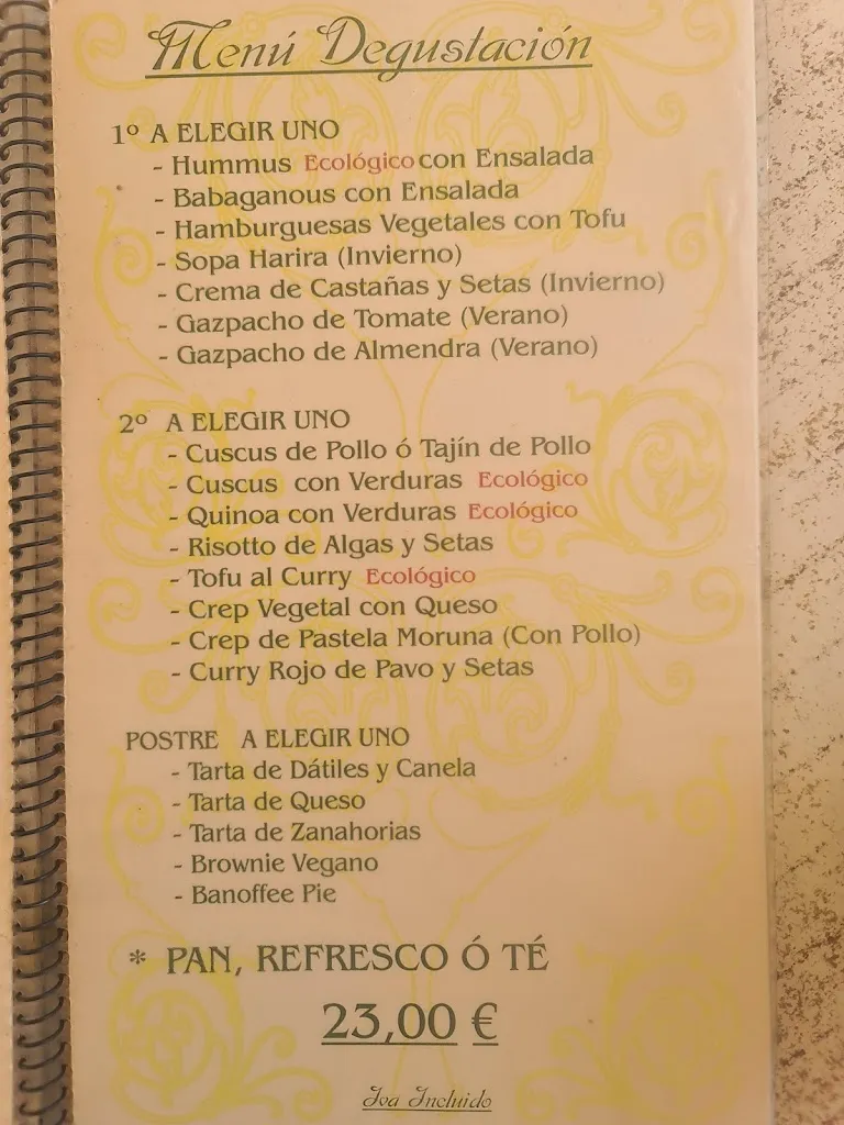 Menu_Tetería Baraka_Órgiva_image_1