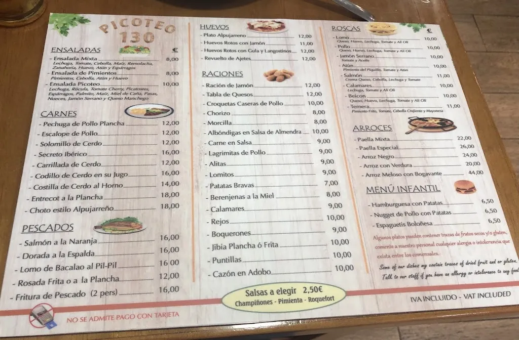 Menu_Picoteo 130_Órgiva_image_3