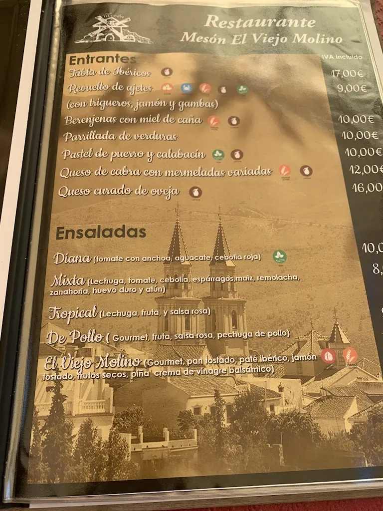 Menu_Mesón El Viejo Molino_Órgiva_image_2