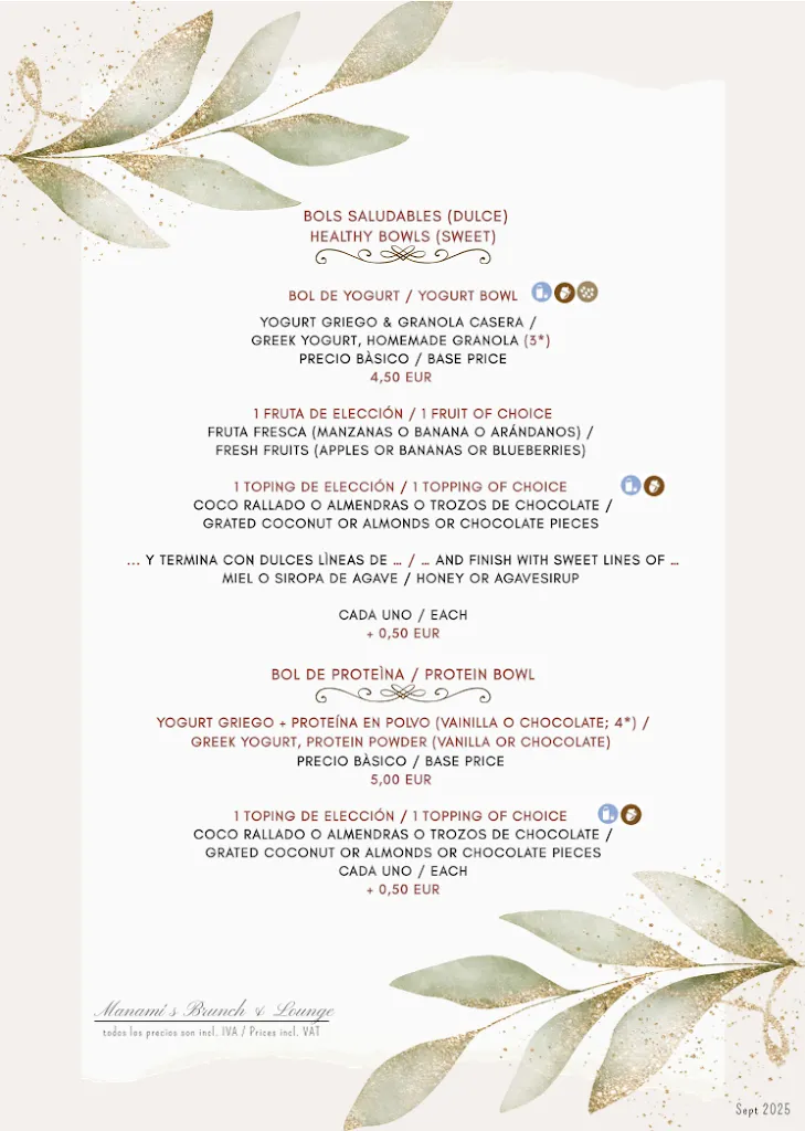 Menu_Manami’s – Breakfast, Brunch & Lounge Café_Órgiva_immagine_2