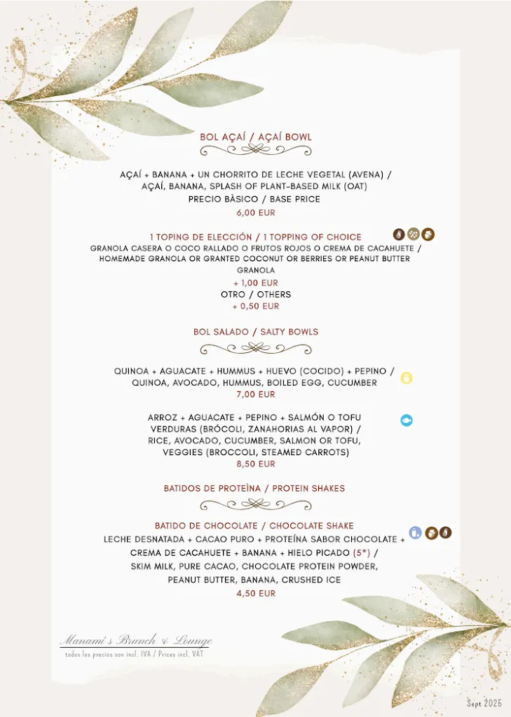 Menu_Manami’s – Breakfast, Brunch & Lounge Café_Órgiva_immagine_3