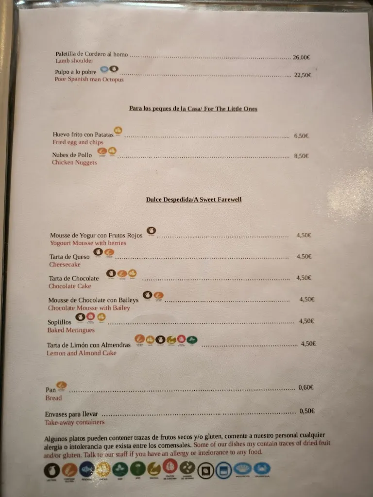 Menü_Taberna Romero_Órgiva_Bild_1