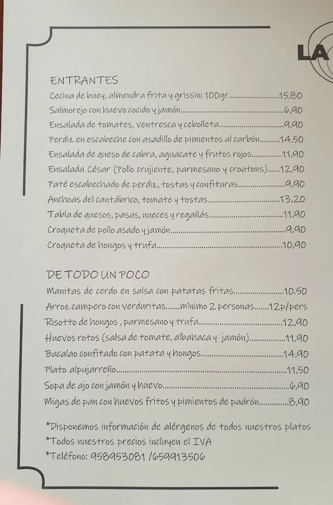Menu_La Muga_Padul_image_2
