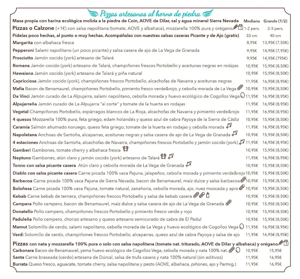 Menu_PIZZA SANTA_Padul_image_2