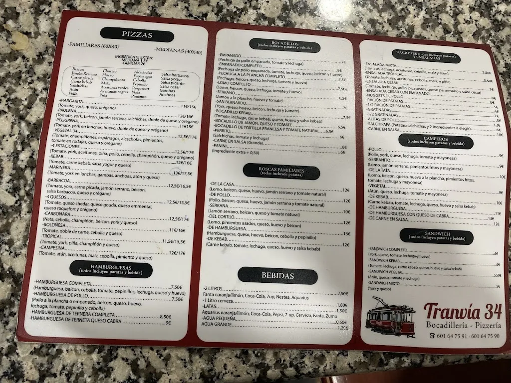 Menu_Bocatería Tranvia 34_Padul_image_1
