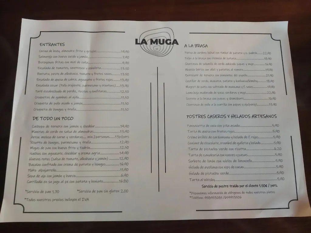 Menu_Venta del Fraile_Padul_image_1