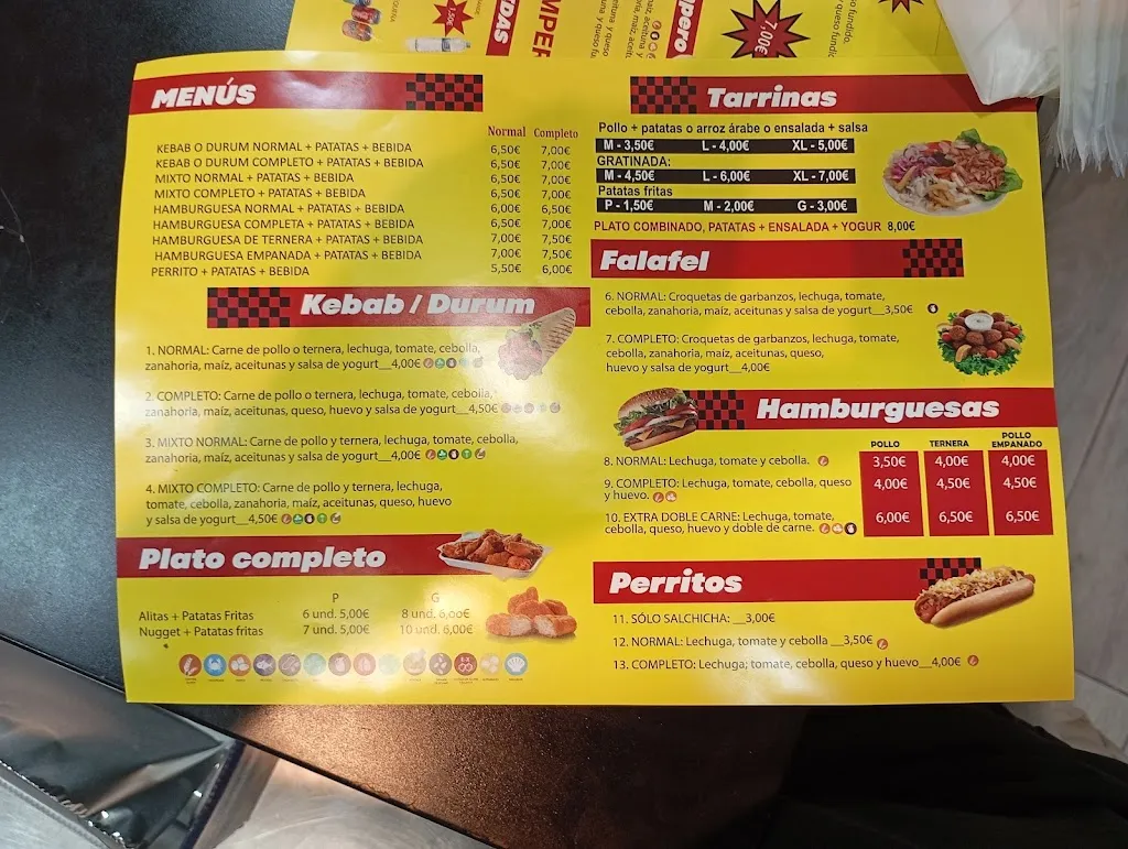 Menu_Kebab & Pizzas MAMUT_Padul_immagine_2