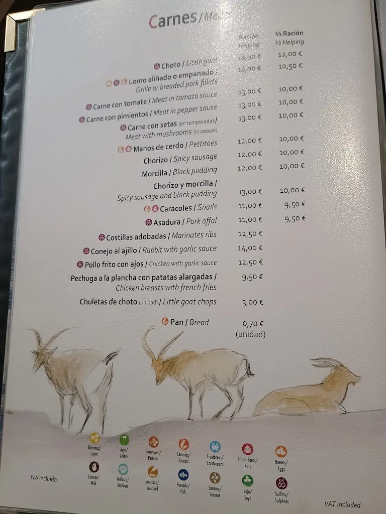 Menu_Restaurante Los Cazadores_Pinos Genil_immagine_1