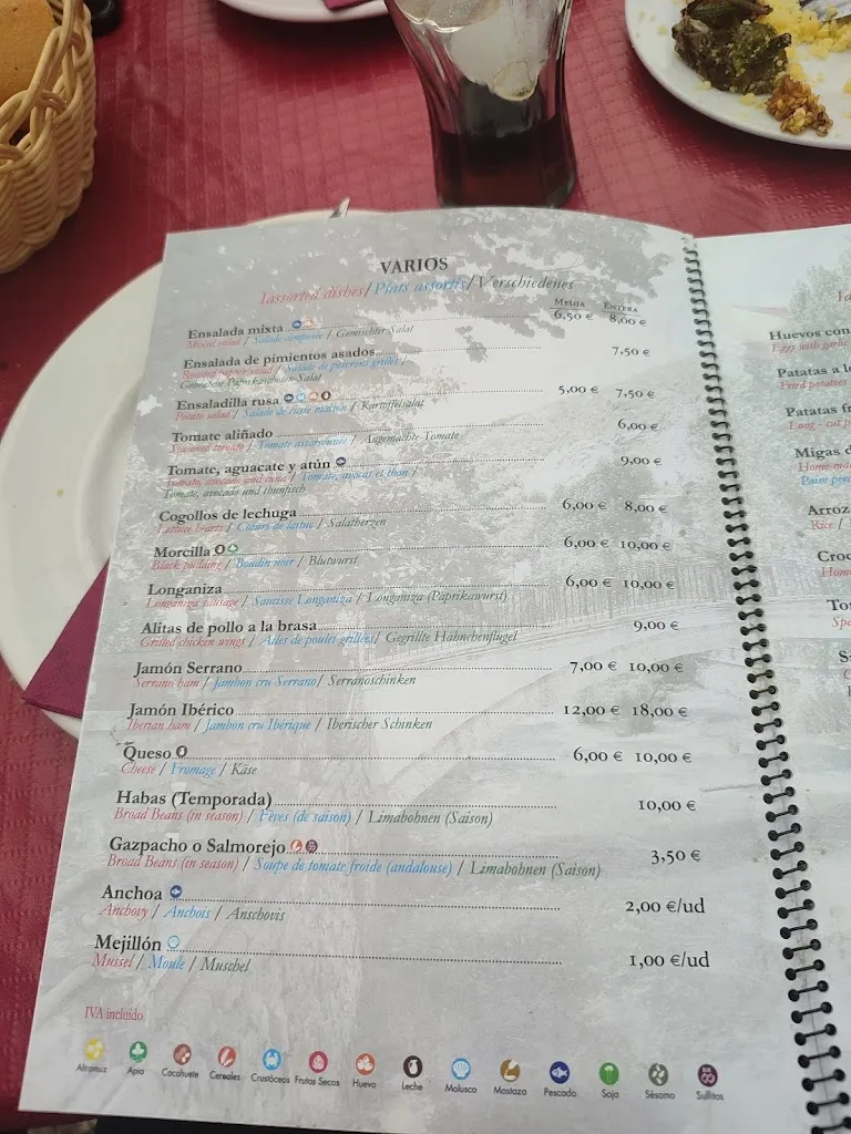 Menu_Restaurante Mesón Casa Guillermo_Pinos Genil_image_1