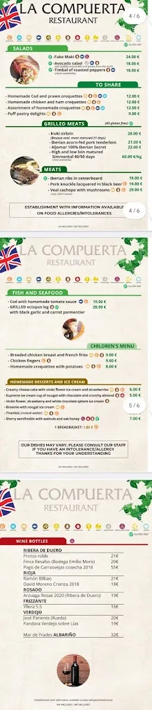 Menu_Restaurante Asador La Compuerta_Pinos Genil_immagine_4