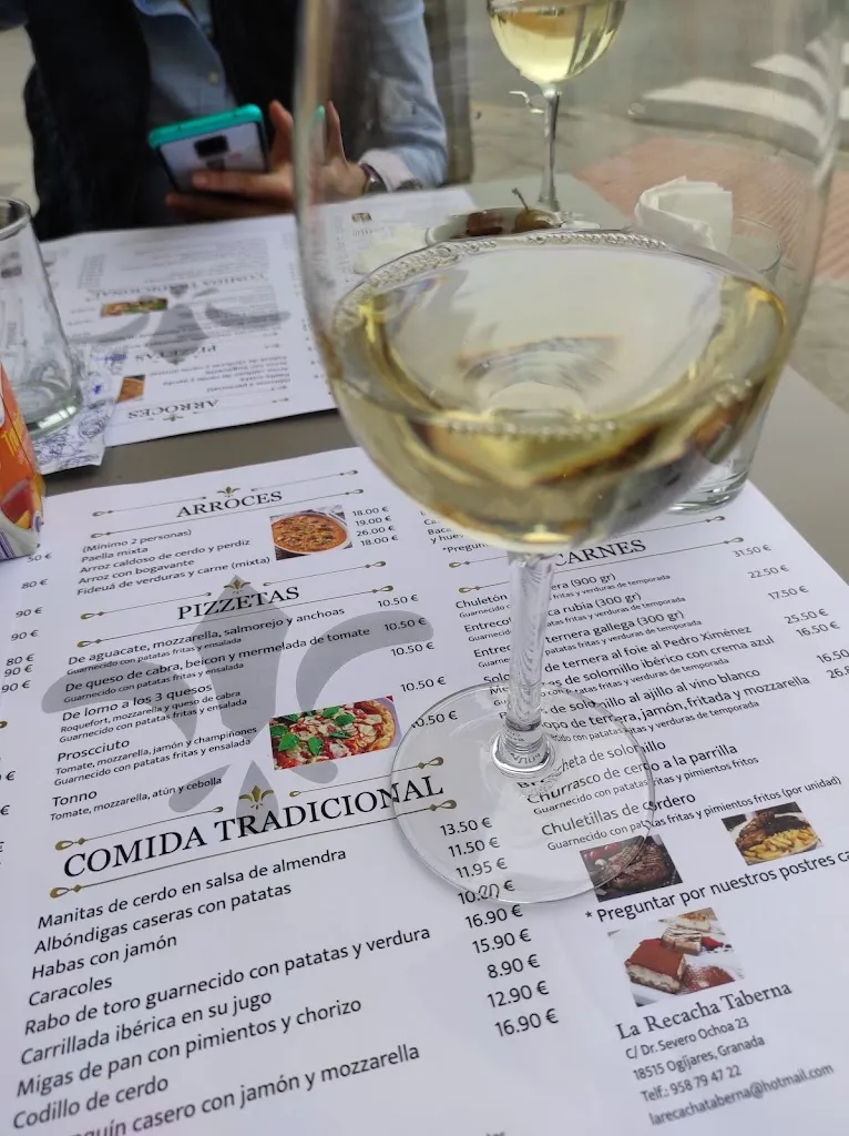 Menu_Mesón La Recacha Taberna_Ogíjares_immagine_1