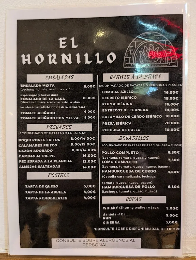 Menu_Restaurante el hornilllo_Ogíjares_image_1