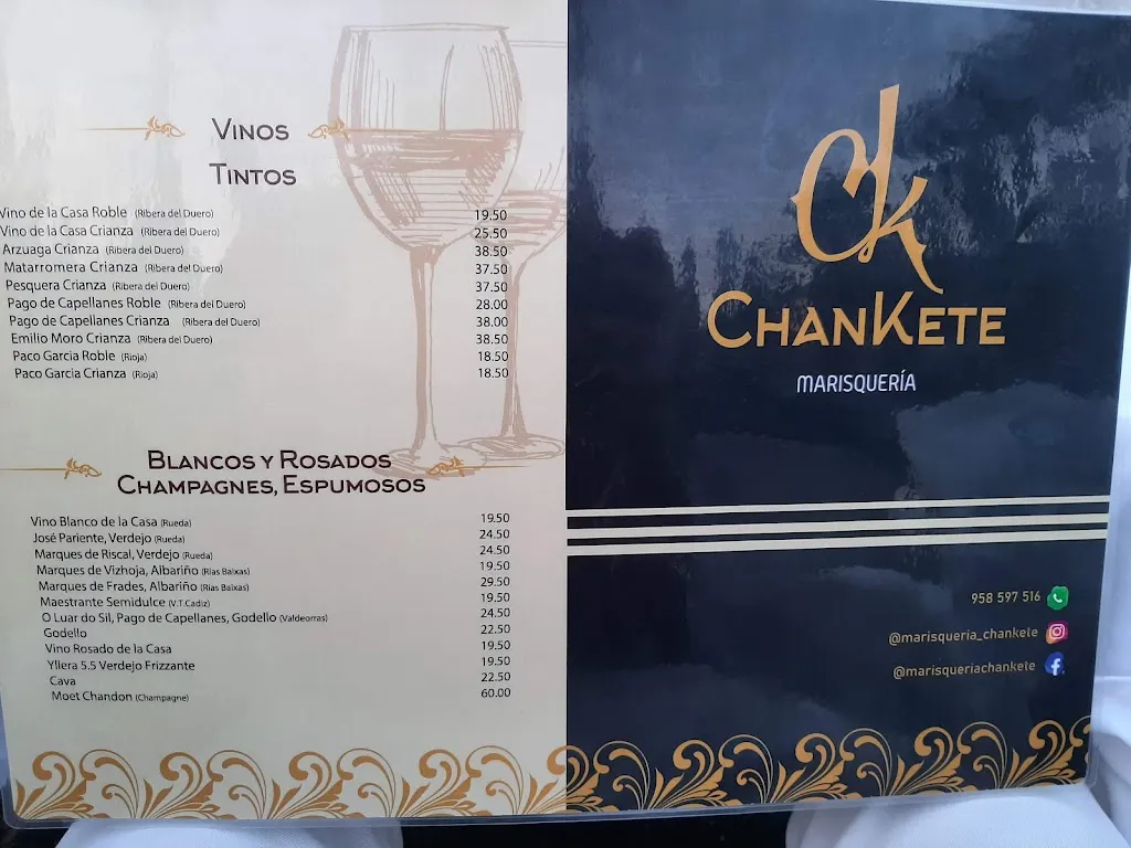 Menu_Restaurante Marisquería Chankete_Ogíjares_image_1