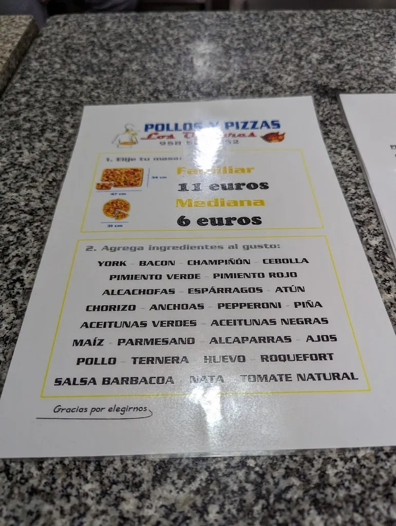 Menu_Pollo y Pizzas Los Ogíjares_Ogíjares_image_4