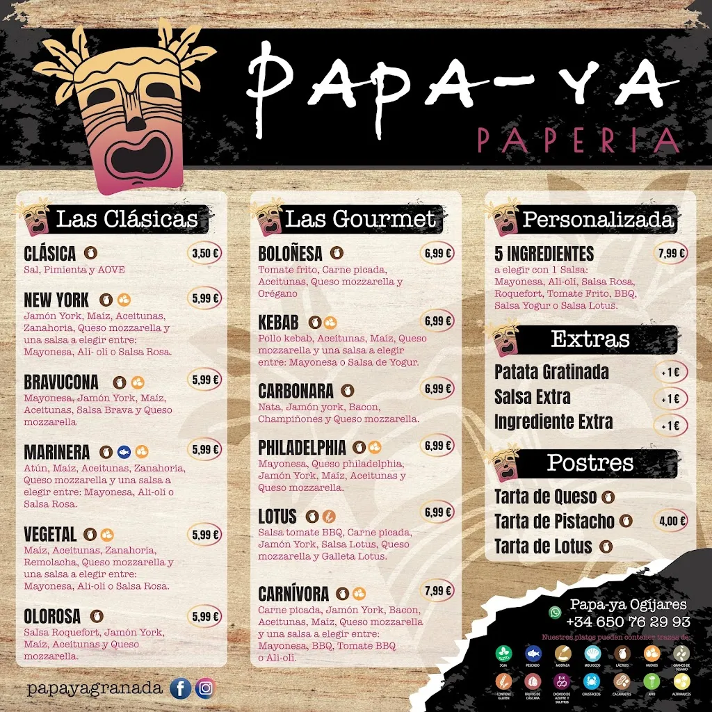 Menu_PAPA-YA PAPERÍA_Ogíjares_image_1