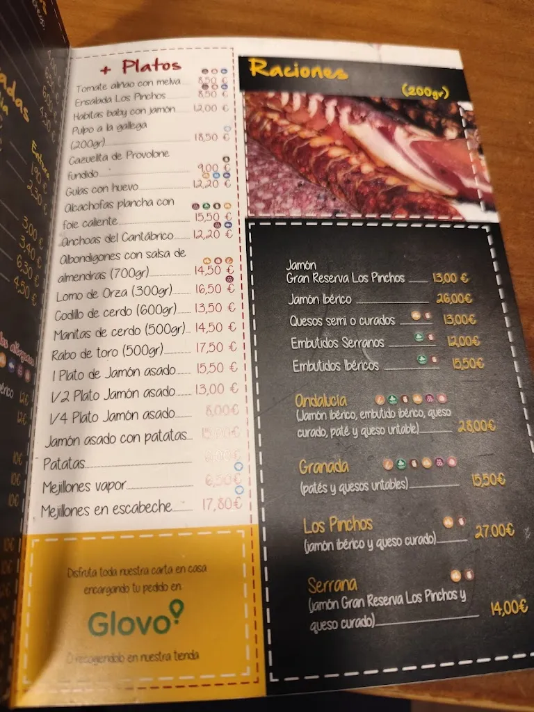 Menu_Bar Los Pinchos_Ogíjares_image_1