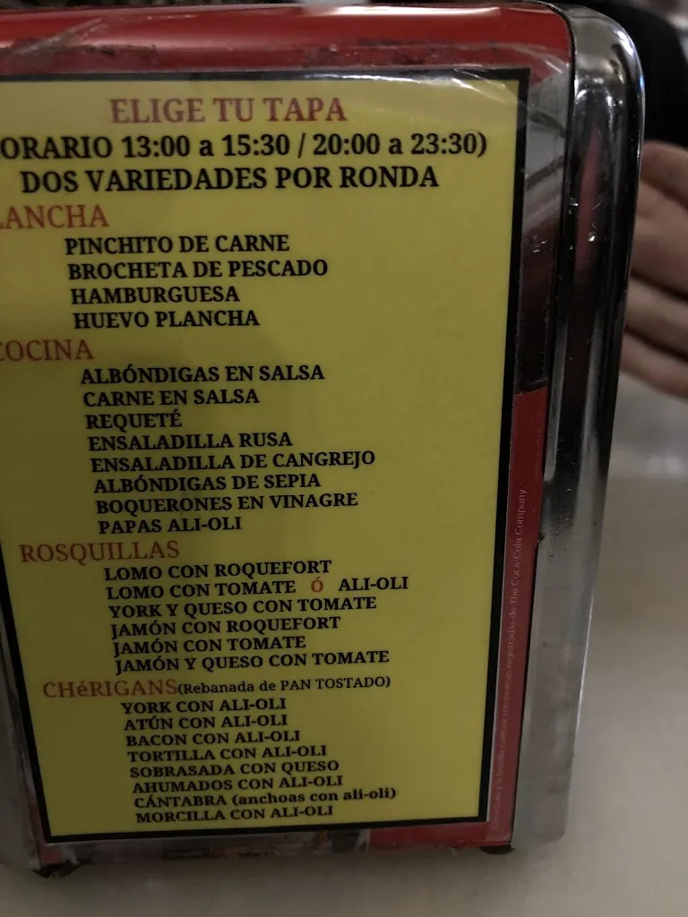 Menu_Cafetería LA GRANMERÍA_Ogíjares_immagine_4