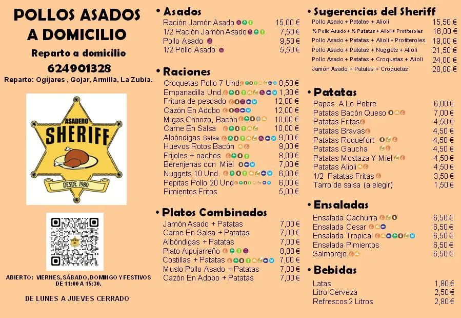 Restaurante Asadero Sheriff restaurant in Ogíjares