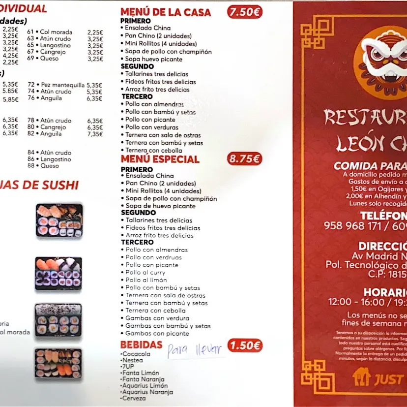 Menu_Restaurante León China_Ogíjares_image_2
