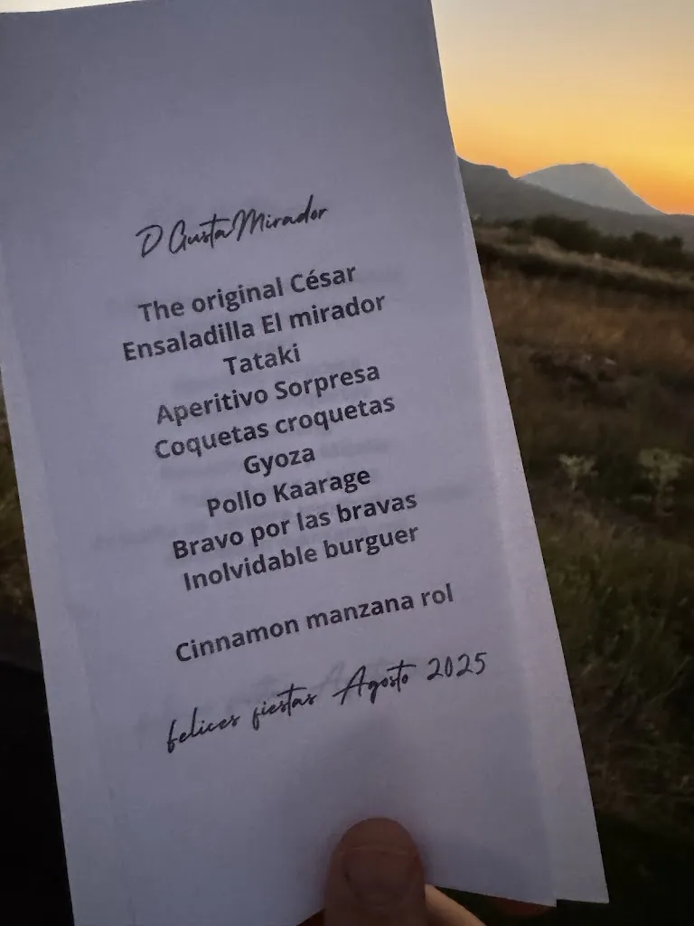 Menu_Mirador de La Villa_Puebla de Don Fadrique_image_1