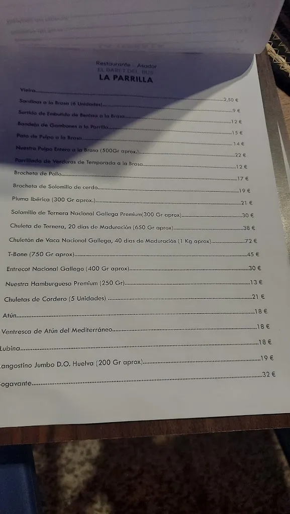 Menu_Restaurant Asador El Baret del Bus_Beniarbeig_image_4