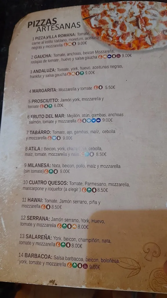 Menu_Mesón Atila_Salar_immagine_2