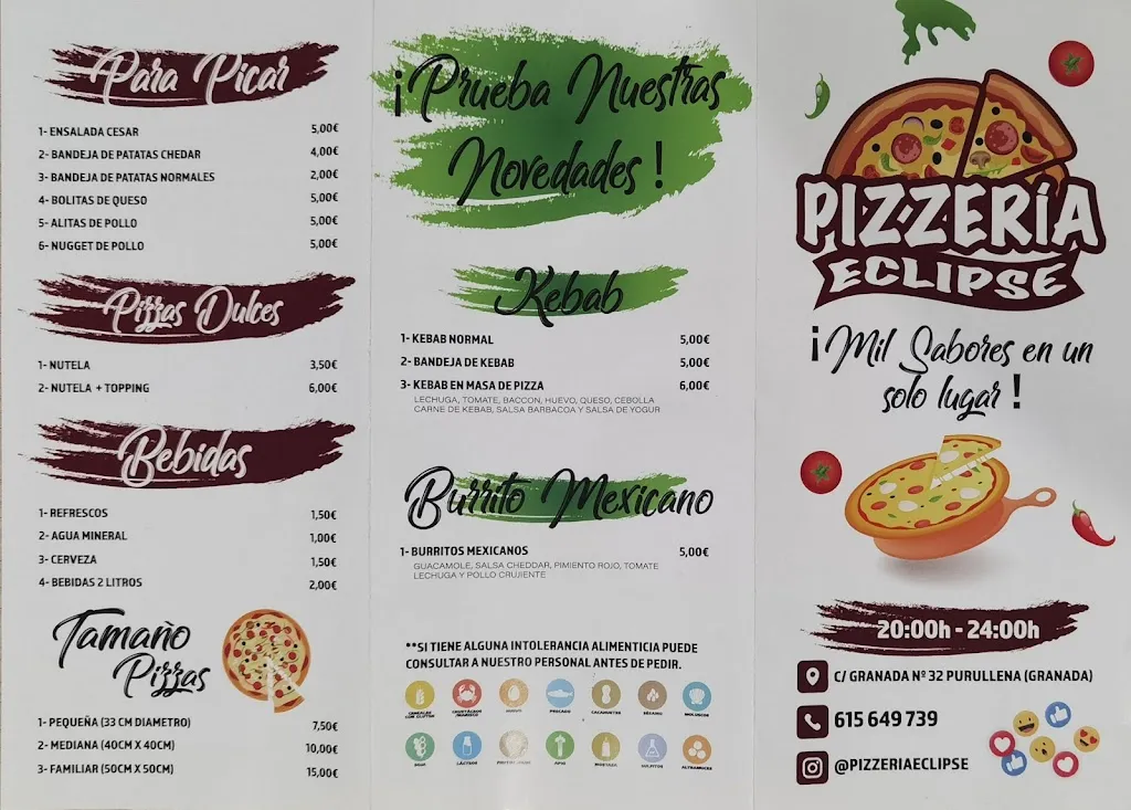 Menu_Pizzería Eclipse_Purullena_immagine_3