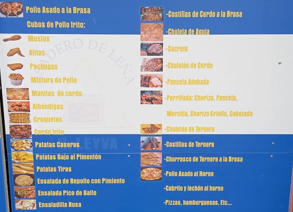 Menu_Asadero de leña H.Leyva_Purullena_image_1