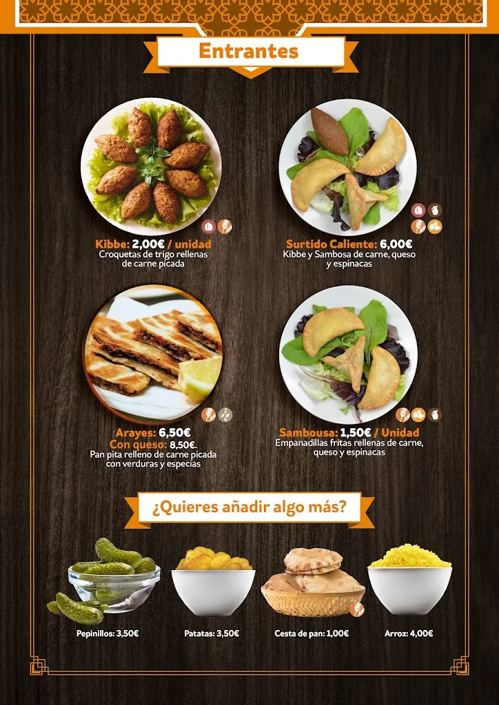 Menu_Abu Taha. Auténtica Comida Siria_Taha La_image_1