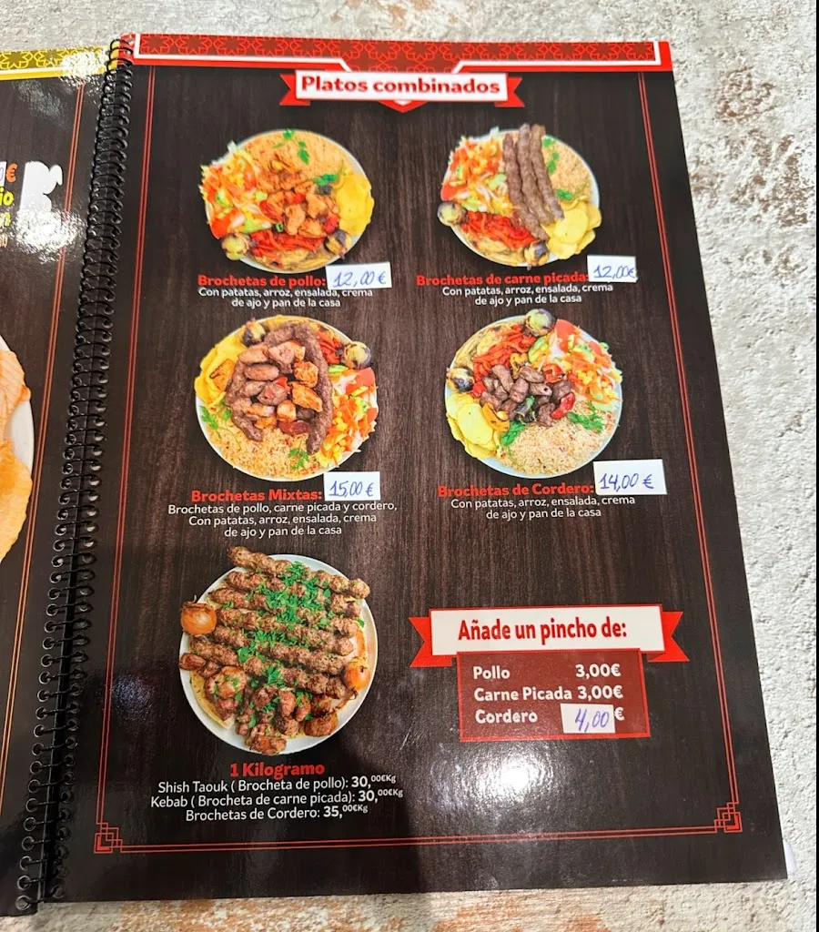 Menu_Abu Taha. Auténtica Comida Siria_Taha La_image_2
