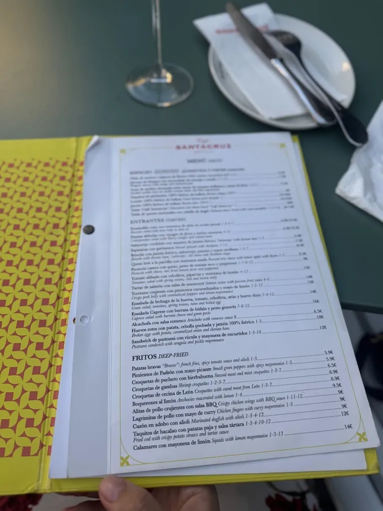 Menu_Café Santacruz - tapas bar_Santa Cruz del Comercio_image_4