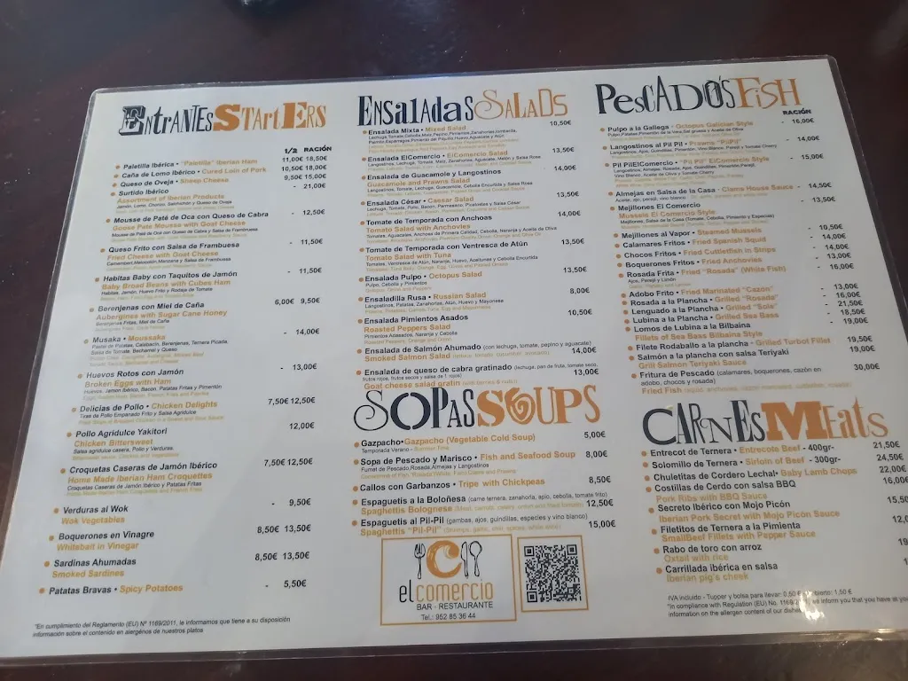 Menu_Restaurante El Comercio_Santa Cruz del Comercio_image_4