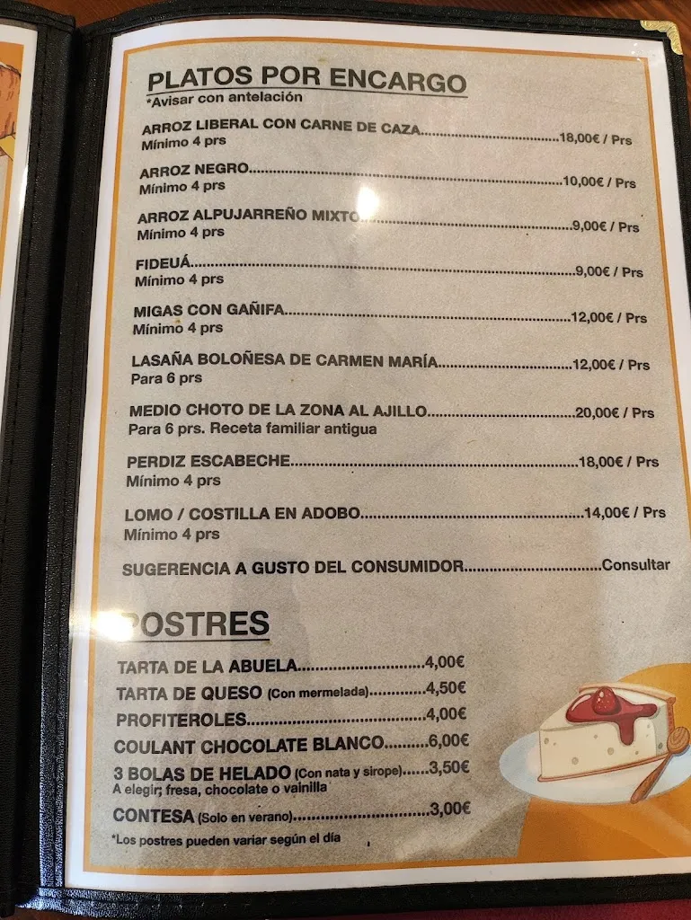 Menu_Bar King_Ugíjar_image_2