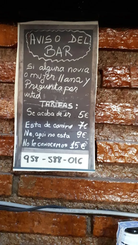 Menü_Bernardo Restaurante_Ventas de Huelma_Bild_1